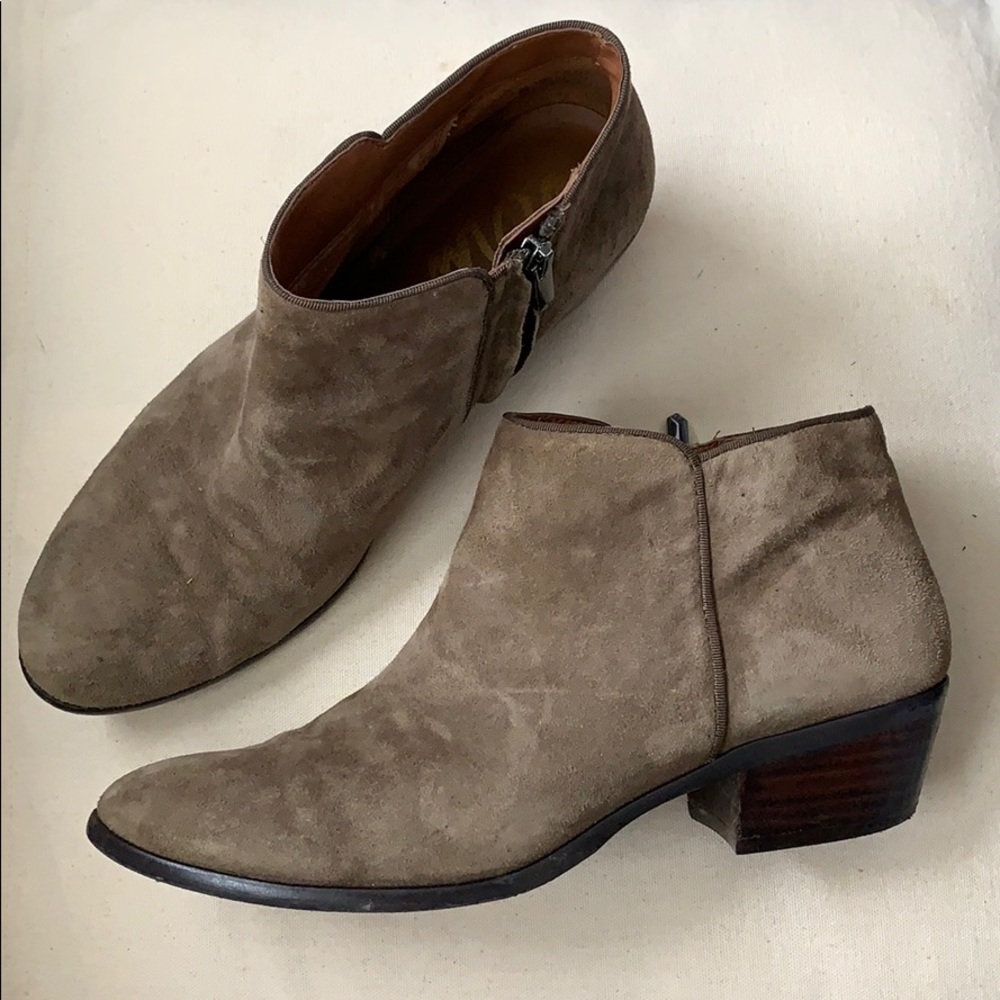 Sam Edelman suede booties